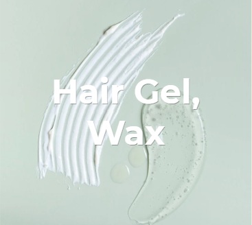 Hair gel wax